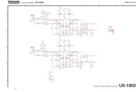 TASCAM US-1800 Service Manual download, schematics, …