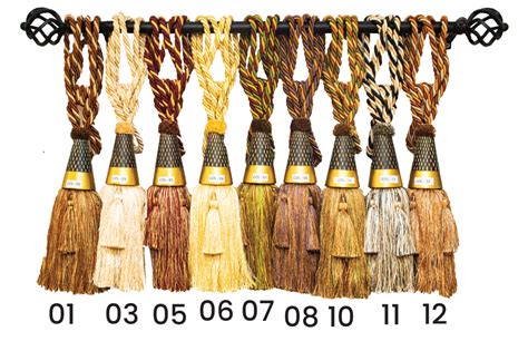 TASSEL TN3-58-KNIGHT 01 760mm – Per Pair Various Color - Wallpaper …