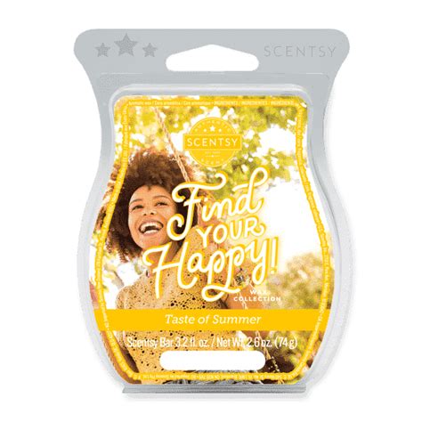 TASTE OF SUMMER SCENTSY BAR FIND YOUR HAPPY