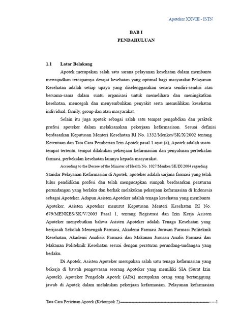 Tata Cara Perizinan Apotek di Indonesia - balustradellc