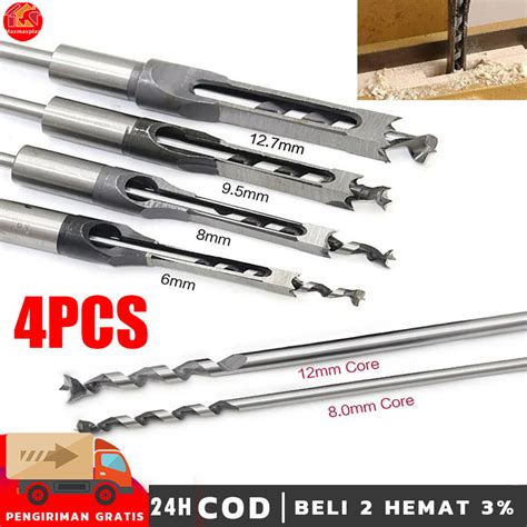 Tata Pahat Bor Kayu 1 Set - balustradellc