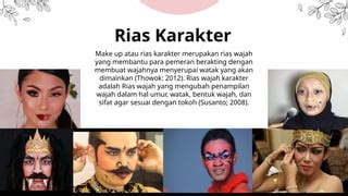 Tata Rias Karakter - Praktek Tata Rias - Tata Rias - muktibox.com