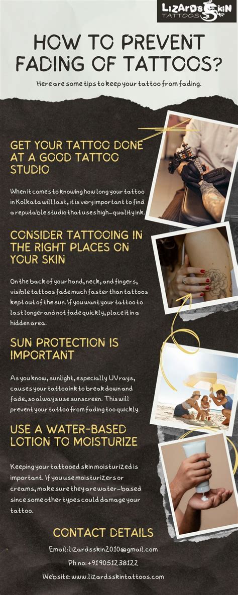 Tattoo Fading Prevention Tips - muktibox.com