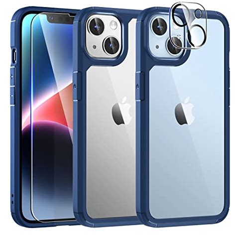 TAURI 5 in 1 Designed Case for iPhone 14 Plus Anti-Yellowing