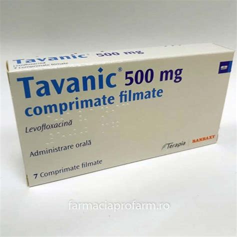 TAVANIC 500 MG X 7 Medimfarm - Medimfarm Farmacie Online