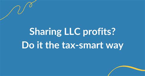 Tax-smart ways to distribute LLC profits to members - balustradellc