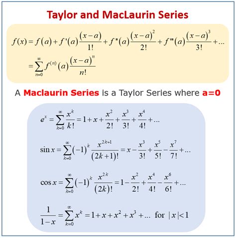 Taylor and Maclaurin Series - University of Utah - wintechmobiles.com