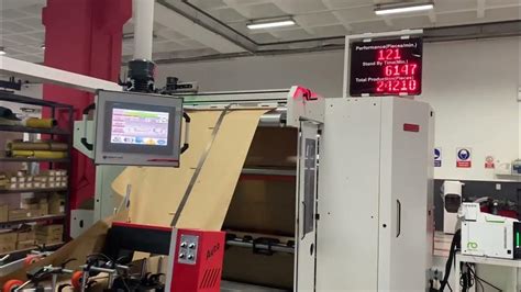 TC 18-46 Model II / Flat Handle Paper Bag Machine. 