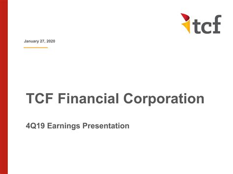 TCF Financial (TCF) Q4 Earnings Impressive, Revenues Improve