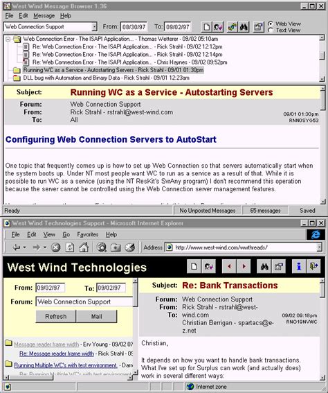 TCP WINSOCK CONNECTION - Microsoft: FoxPro - Tek-Tips