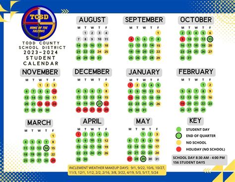 TCSD Changes to 4Day School Week Todd County School District