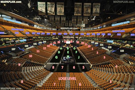 TD Garden - Interactive concert Seating Chart - A View From My …