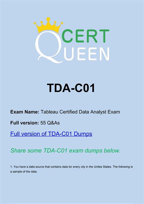 TDA-C01 Zertifikatsfragen