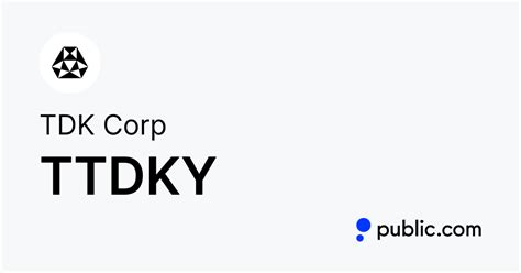 TDK - TTDKY - Stock Price Today - Zacks