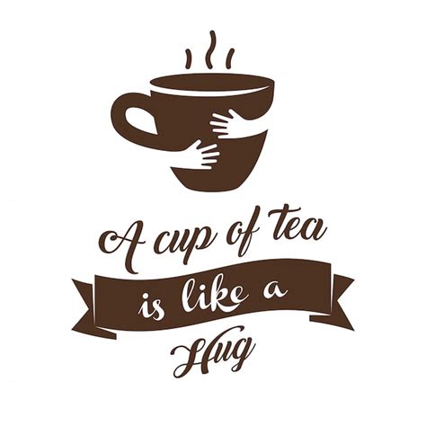 TEA IS LIKE A HUG IN A MUG Een warme #omhelzing kan zo …