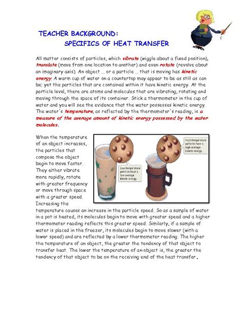 TEACHER BACKGROUND: SPECIFICS OF HEAT …