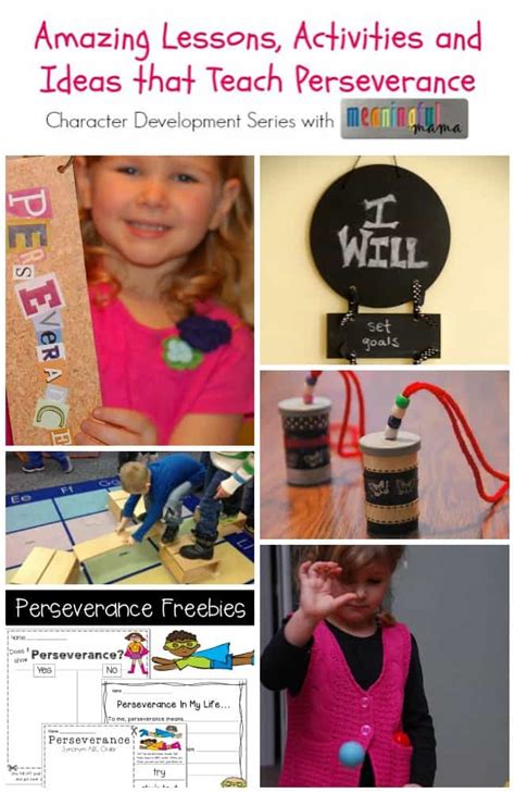 Teaching Perseverance to Preschoolers: A Guide - balustradellc
