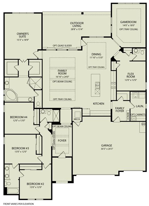 TEAGAN, 372 Drees Homes Interactive Floor Plans Custom …