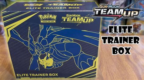 TEAM UP Elite Trainer Box Opening - YouTube