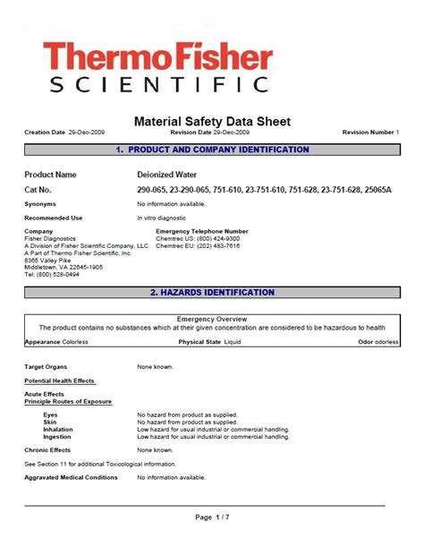 TECHNICAL AND EFFICACY DATA SHEET - Superb Cleaning