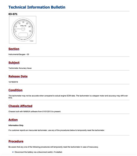 TECHNICAL BULLETIN - Diesel Forward