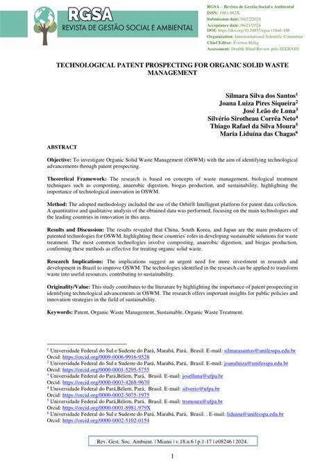 Technological prospecting in the production of charcoal: A patent study - raincitystudios.com