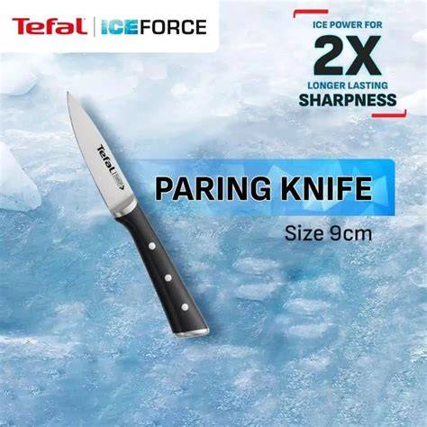 TEFAL Ice Force Knife Pisau Dapur Profesional Stainless Steel, Tajam ... - raincitystudios.com