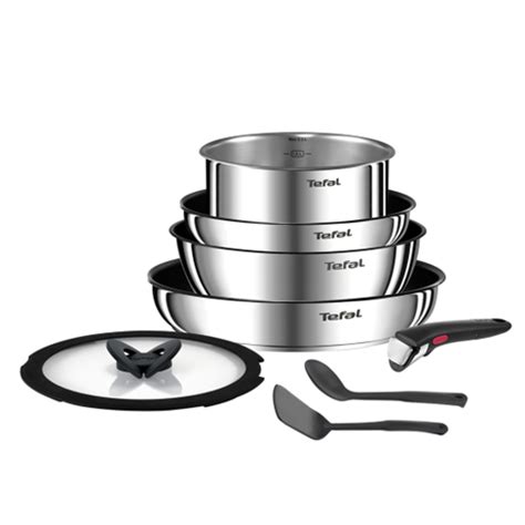 Tefal Stainless Steel 8-Piece Pan Set Review - balustradellc