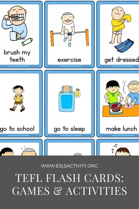 TEFL Flash Cards: Games, Activities, How to Make …