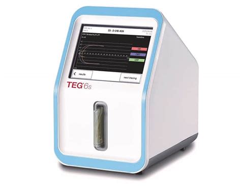 TEG 6s Hemostasis Analyzer System - Haemonetics