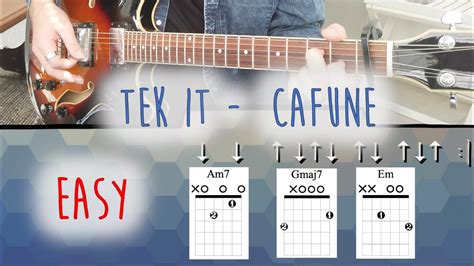 TEK IT CHORDS by Cafuné @ Ultimate-Guitar.Com