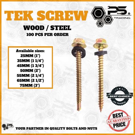 Tek Screws - Self Drilling Screws - Orbital Fasteners - balustradellc