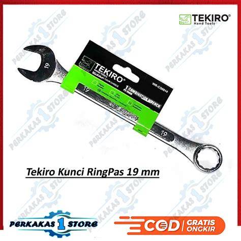 Tekiro Kunci Ring Pas 19 mm - Combination Wrench 19 mm - raincitystudios.com