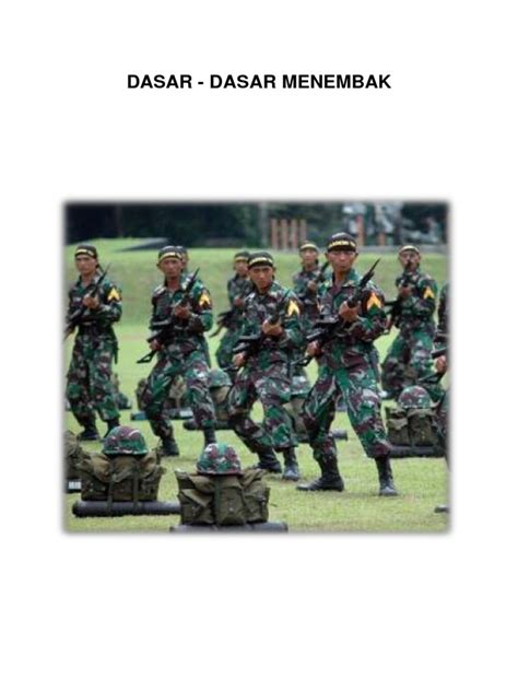 Teknik Dasar Menembak Senjata Api | PDF - Scribd - balustradellc