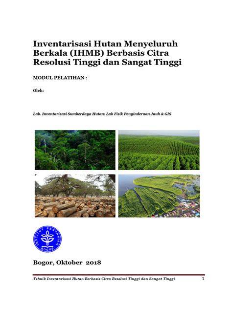 Teknik Inventarisasi Hutan Citra Tinggi | PDF - Scribd - raincitystudios.com