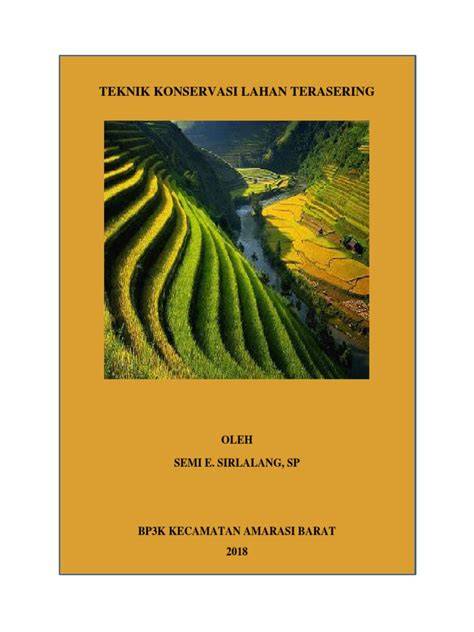 Teknik Konservasi Lahan Terasering - raincitystudios.com