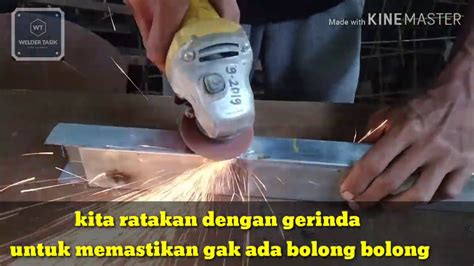 Teknik LAS besi tipis 0,7mm tanpa bolong - balustradellc