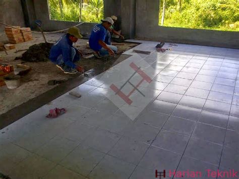 Teknik memadatkan keramik lantai | Rizal Naulana - balustradellc