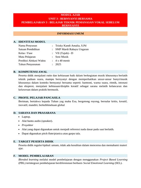 Teknik Pemanasan Vokal - balustradellc
