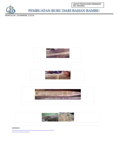Teknik Pembuatan Bubu Dari Bambu | PDF - Scribd - balustradellc