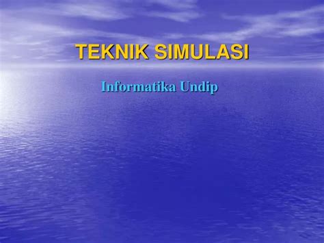 Teknik Simulasi & Langkah-Langkah Metode Monte Carlo - wintechmobiles.com