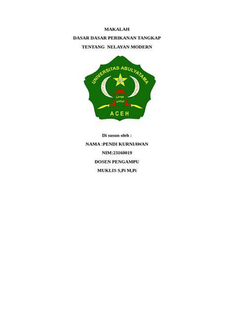Teknologi Modern dalam Perikanan Tangkapan | PDF - raincitystudios.com
