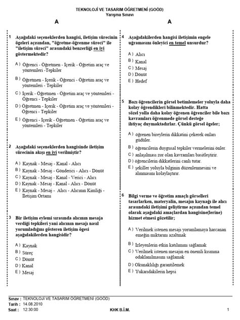 TEKNOLOJİ TASARIM PDF Scribd.