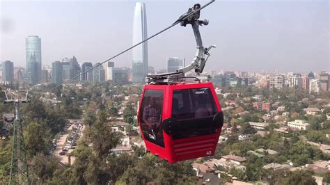 TELEFERICO DE CHILE CERRO SAN CRISTOBAL - YouTube