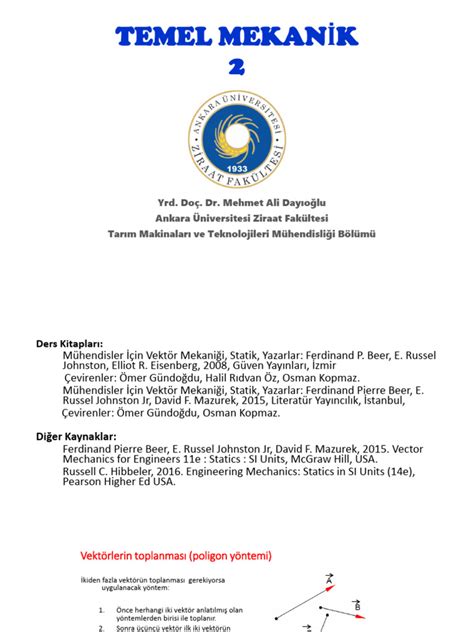 TEMEL MEKANİK 2.