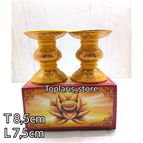 Tempat Kaki Lilin Keramik TPO - Shop - balustradellc