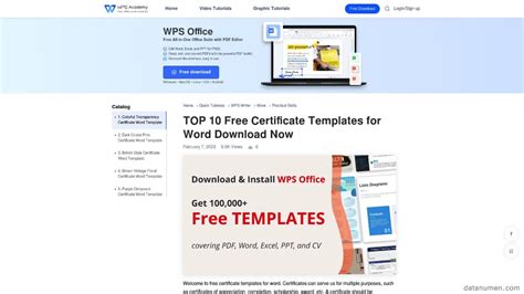 Templat Sertifikat Gratis | Adobe Express - balustradellc