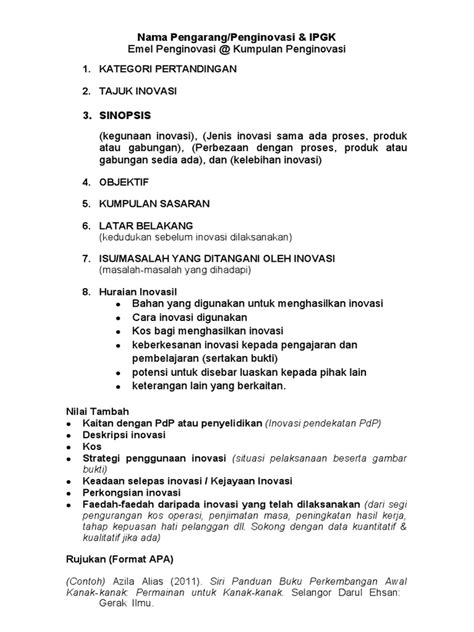 Template Inovasi pendidikan 2018 - wintechmobiles.com