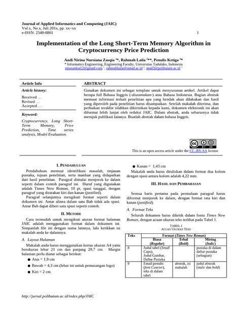 Template Jurnal JAIC; - muktibox.com