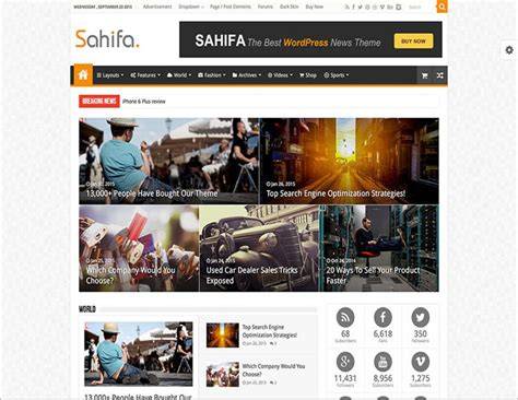 Template Sahifa Wordpress - Desain Website yang Mudah dengan Kami - muktibox.com